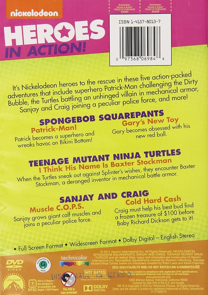 その他 Real Heroes in Action [DVD] Amazon.com: Nickelodeon: Heroes in Action : Movies & TV